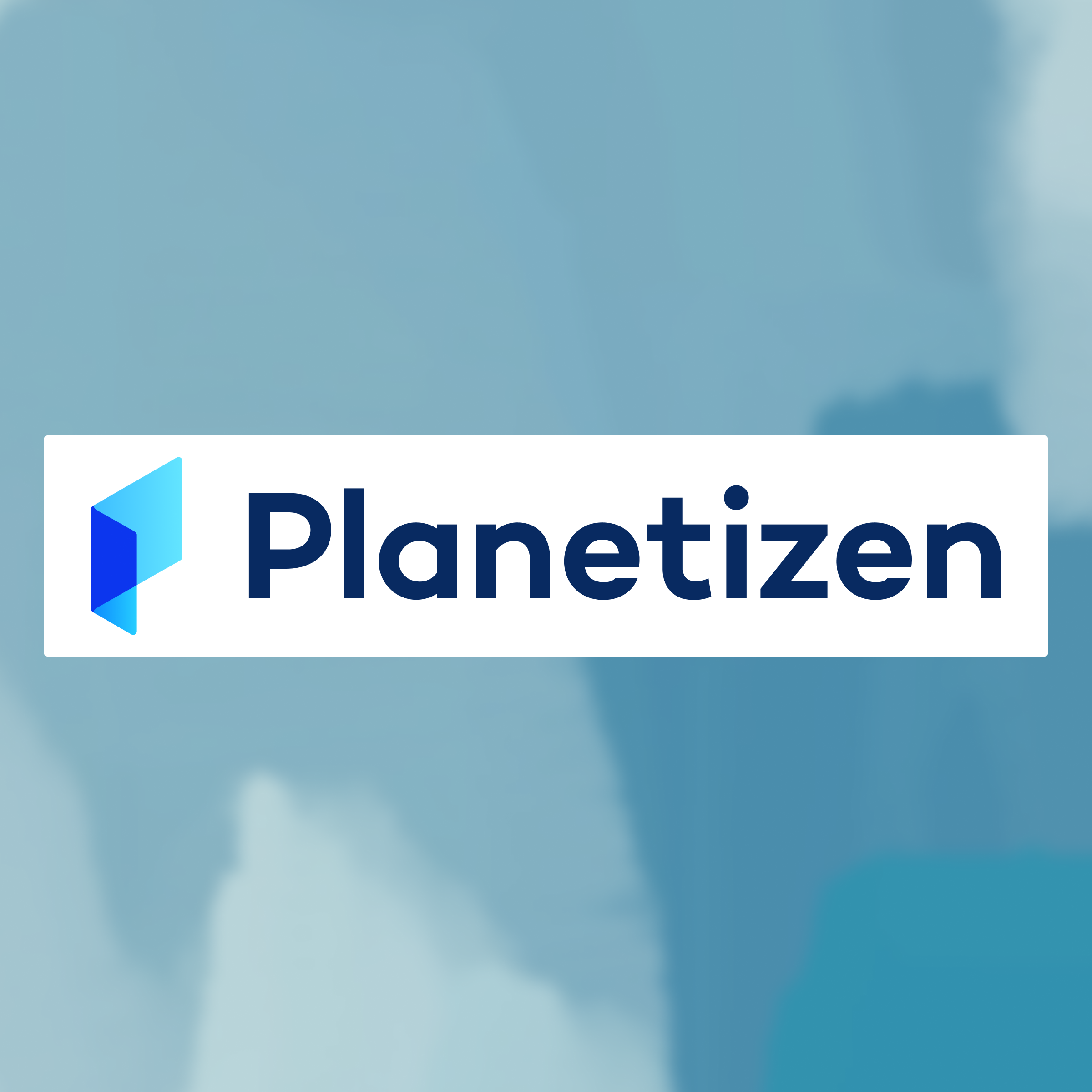 Logo of Planetizen against an abstract painted background