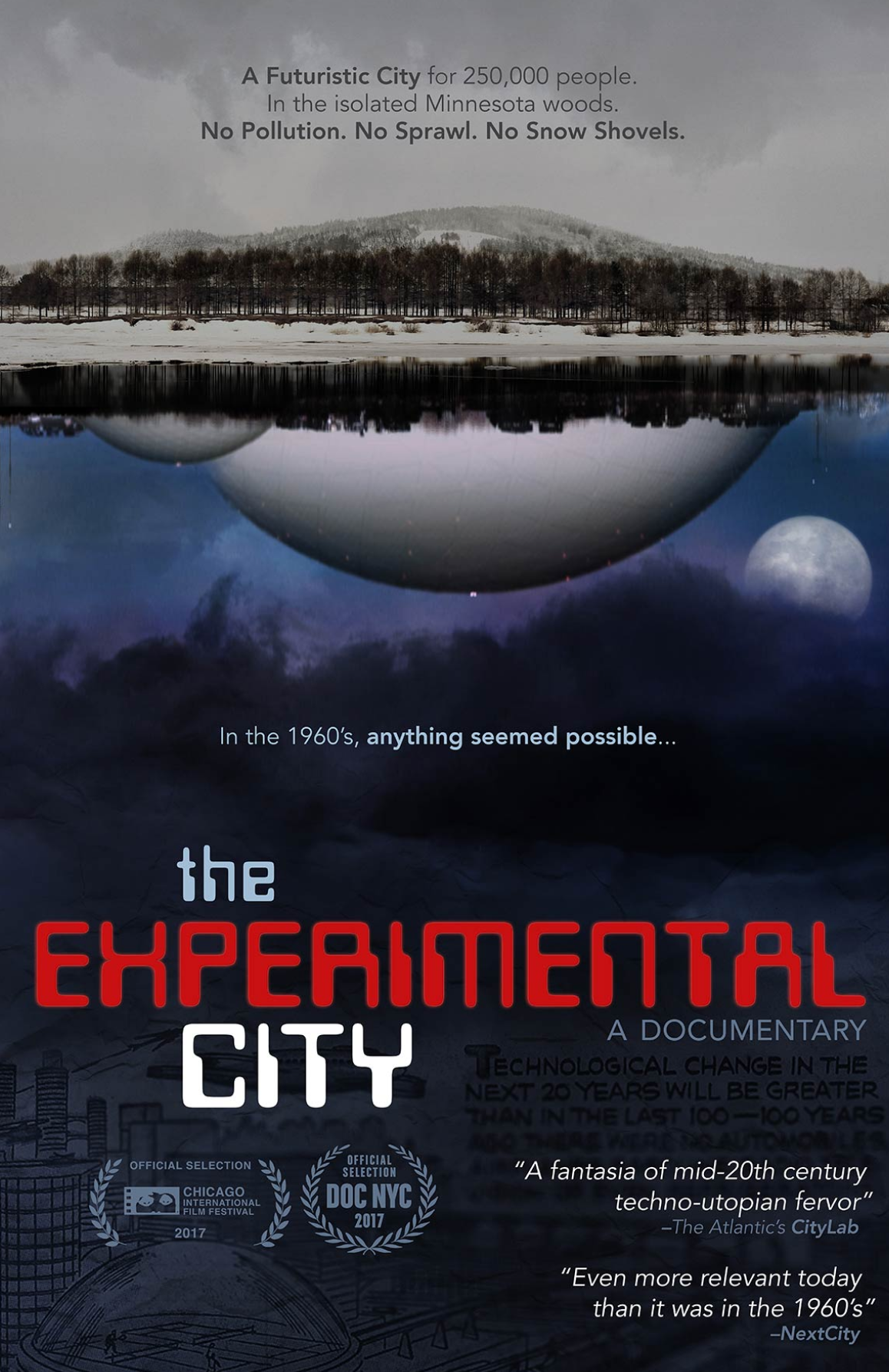Movie cover of The Experimental City
