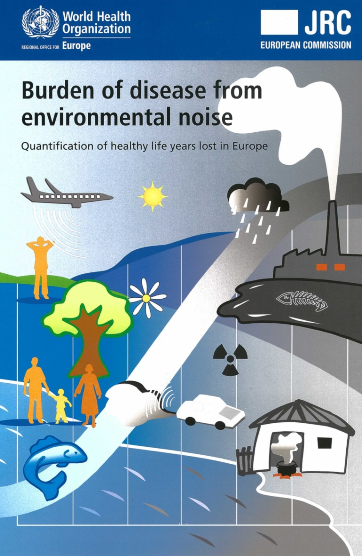 Book cover of Burden of disease from environmental noise