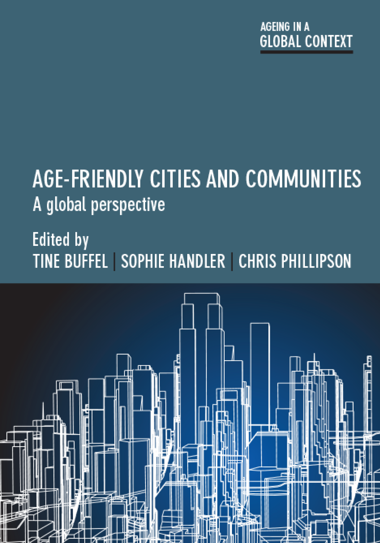 Book cover of Age-friendly cities and communities