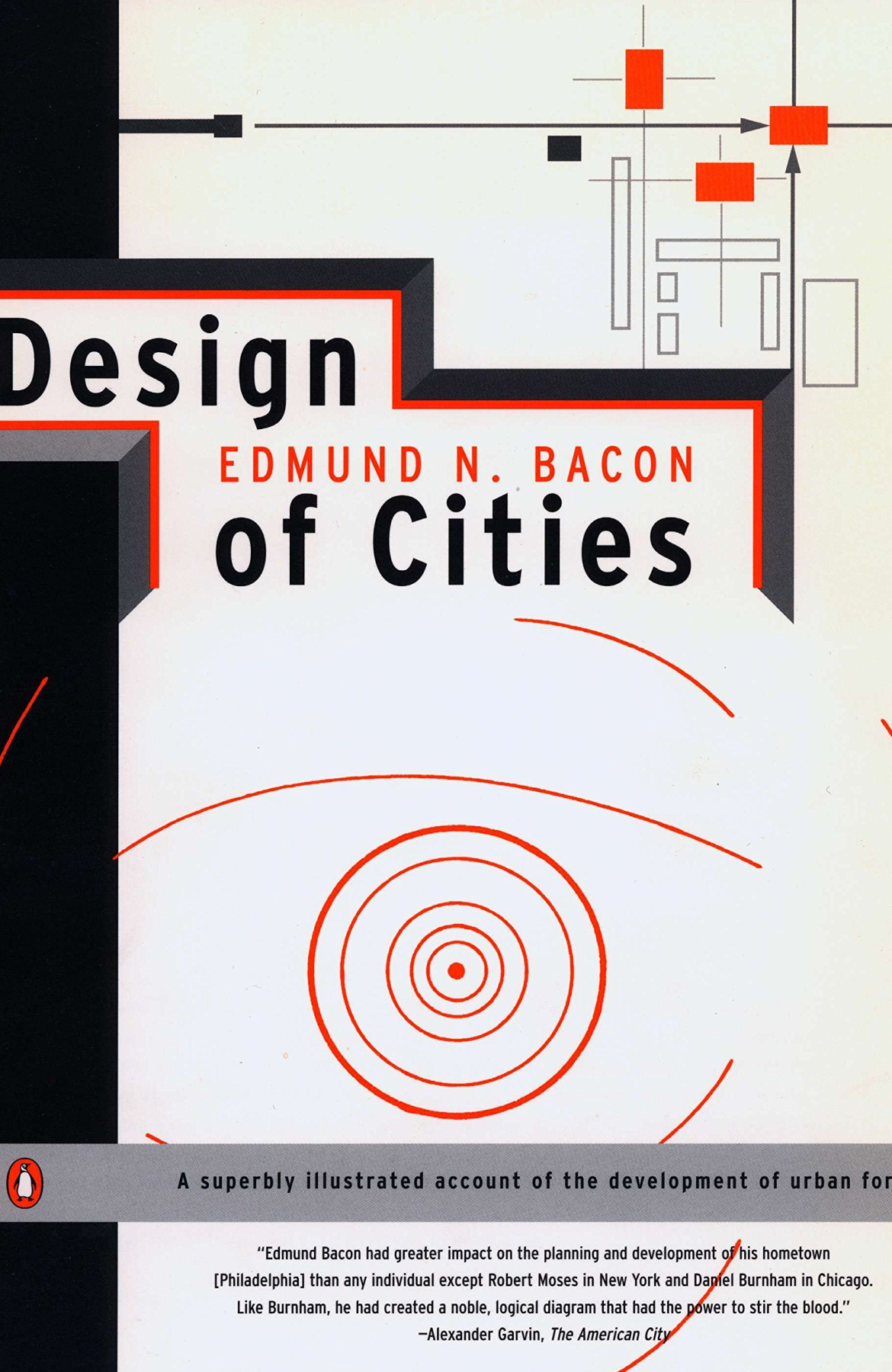 Book cover of Design of Cities