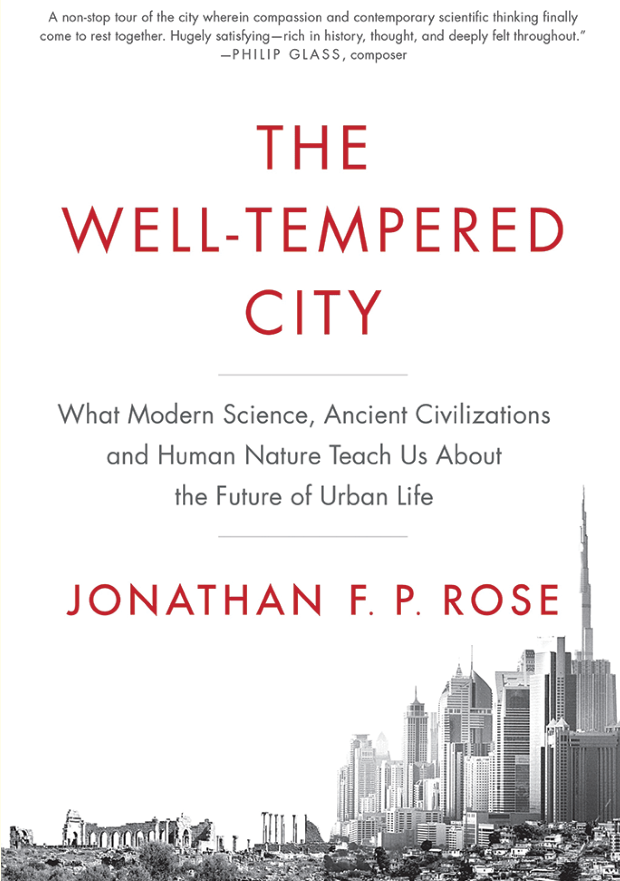 Book cover of The Well-Tempered City